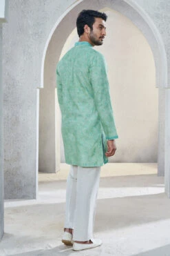 Viyaan Kurta - Sage Green -Anita Dongre S23K8LF Sagegreen 3