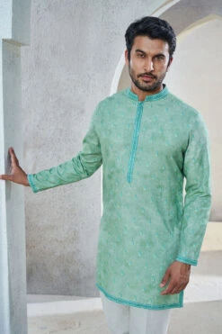 Viyaan Kurta - Sage Green -Anita Dongre S23K8LF Sagegreen 4