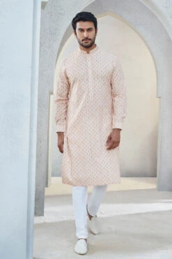 Shray Kurta - Salmon