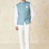 Nimay Nehru Jacket - Blue