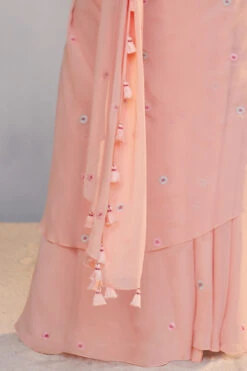 Asterope Saree - Pink 15 Asterope Saree - Pink -Anita Dongre S23MA153 Pink 7