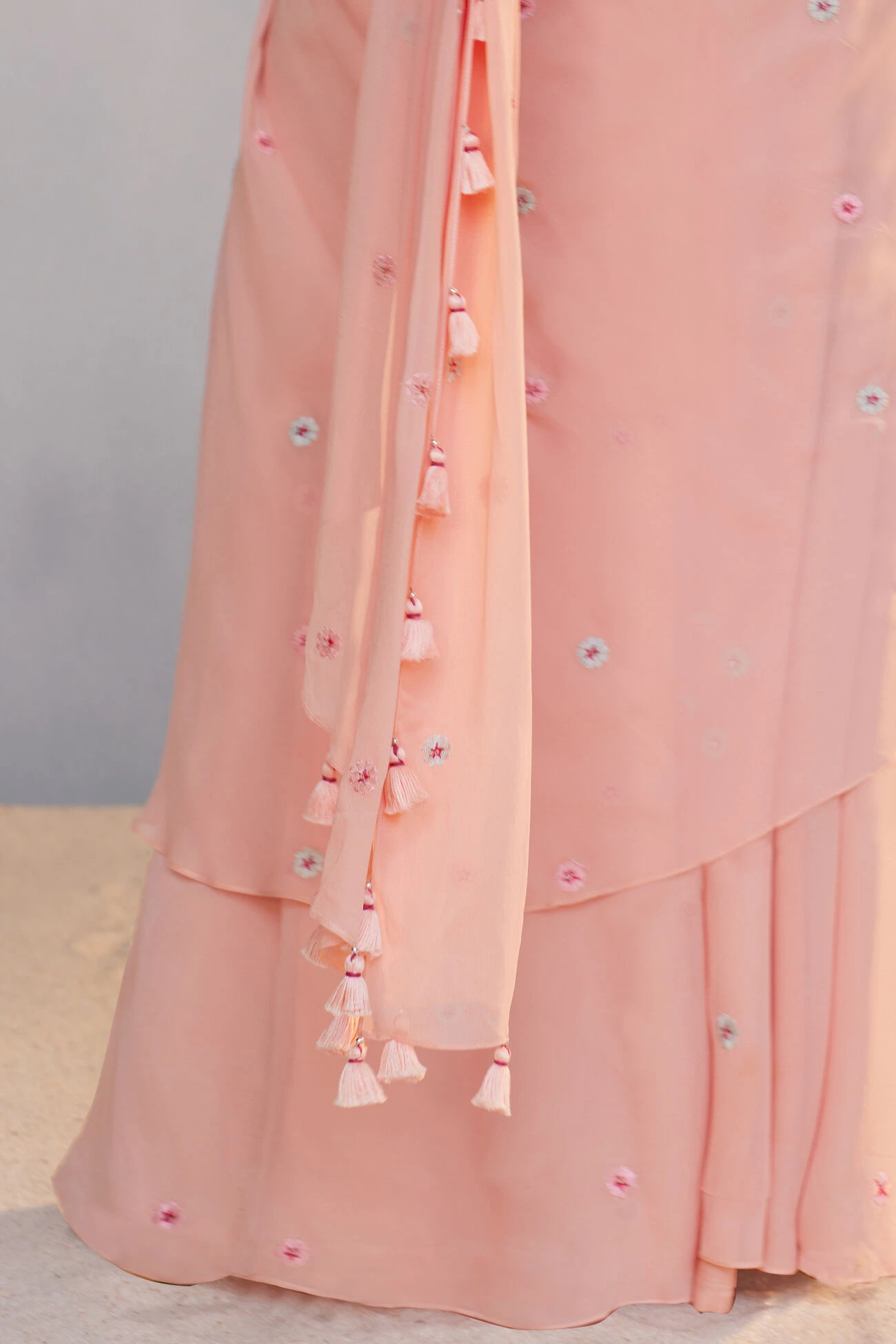 Asterope Saree - Pink 9 Asterope Saree - Pink - Image 7