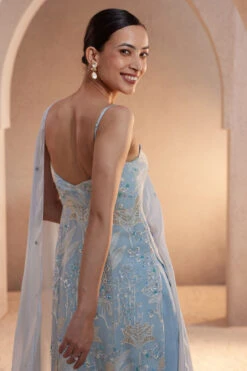Sabia Suit Set - Powder Blue -Anita Dongre S23R205 PowderBlue 5