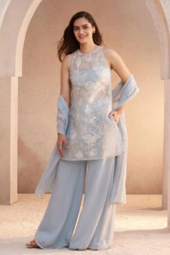Asma Suit Set - Powder Blue -Anita Dongre S23R23 PowderBlue 3