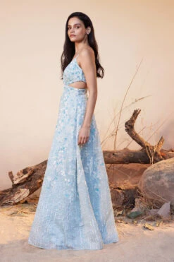 Izana Gown - Blue -Anita Dongre S23R51 PowderBlue 2