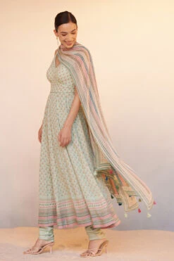 Amala Suit Set - Sage -Anita Dongre S23RN147 Sage20Green 2