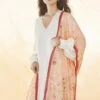 Alora Dupatta - Peach -Anita Dongre S23RS004S Peach 1