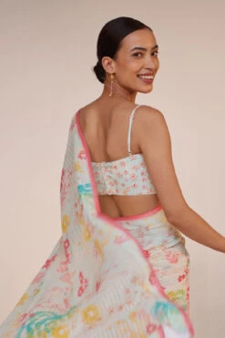 Lolana Saree Set - White -Anita Dongre S23RS109 White 4