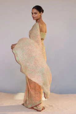 Alora Saree Set - Sage -Anita Dongre S23RS113 Sage 3