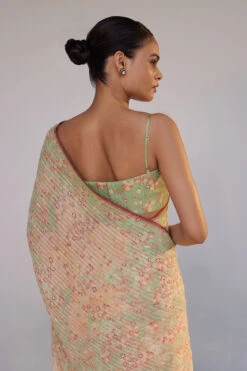 Alora Saree Set - Sage -Anita Dongre S23RS113 Sage 5