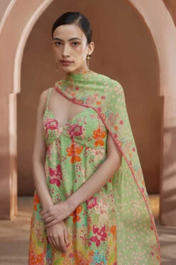 Amarata Suit Set - Lime -Anita Dongre S23RS140 Lime 4
