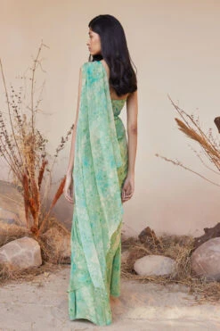 Aneeza Saree - Sage 11 Aneeza Saree - Sage -Anita Dongre S23RS162 Sage 3