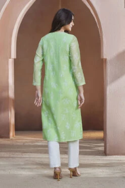 Zaina Kurta - Lime -Anita Dongre S23S121 Lime 3