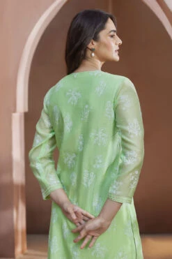 Zaina Kurta - Lime -Anita Dongre S23S121 Lime 5