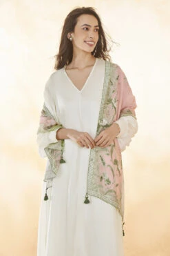 Sama Dupatta - Rose Water