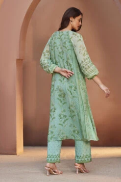 Alya Kurta Set - Sage -Anita Dongre S23SA5 Sage 3