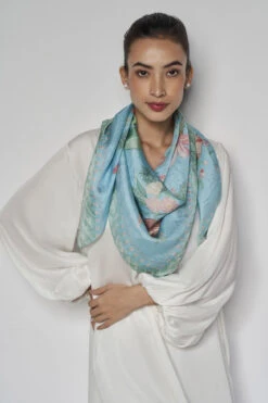 Emaline Scarf - Powder Blue