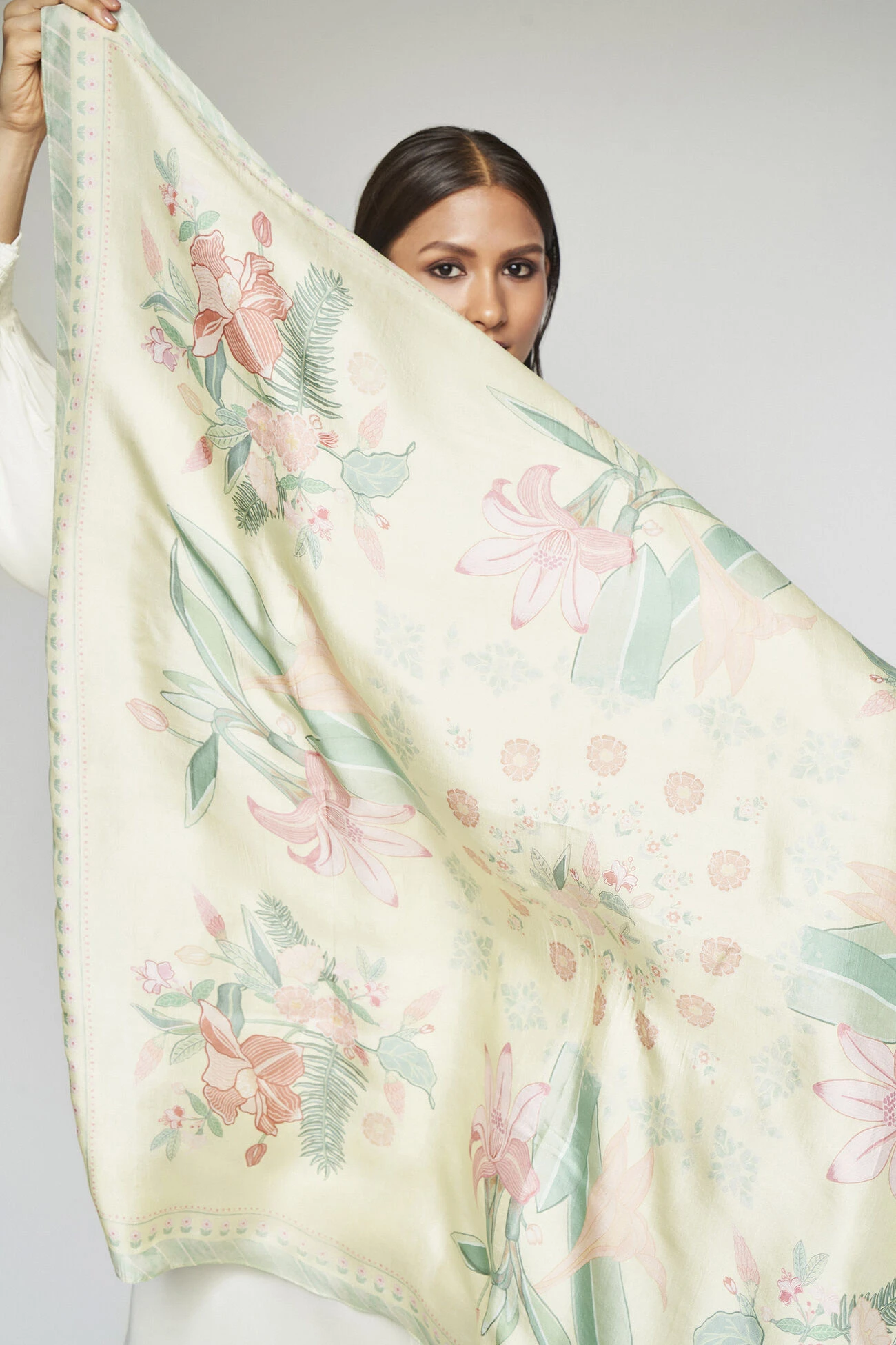 Emaline Scarf - Yellow 4 Emaline Scarf - Yellow - Image 2