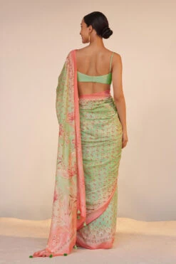 Shyla Saree - Sage -Anita Dongre S23SN30 Sage 3