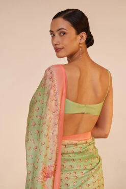 Shyla Saree - Sage -Anita Dongre S23SN30 Sage 5