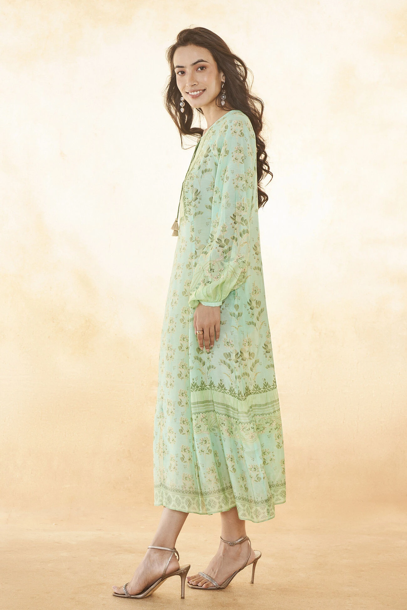 Jarek Tunic Dress - Green 4 Jarek Tunic Dress - Green - Image 2