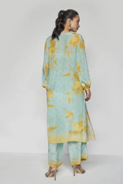 Sama Kurta Set - Aqua -Anita Dongre S23SN36 Aqua 4