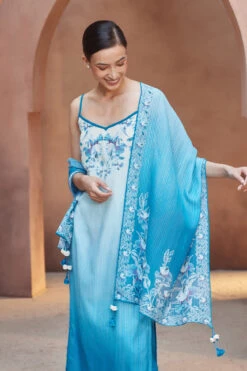 Alani Dupatta - Blue