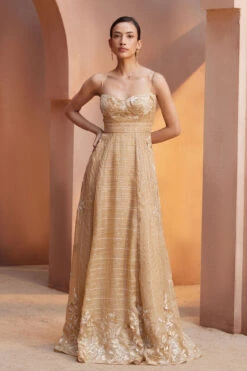 Nusayba Gown - Flesh