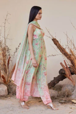 Zumena Suit Set - Sage Green -Anita Dongre S23SS7 SAGE20GREEN 2