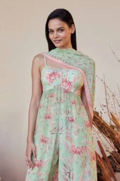 Zumena Suit Set - Sage Green -Anita Dongre S23SS7 SAGE20GREEN 4