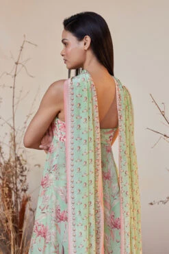 Zumena Suit Set - Sage Green -Anita Dongre S23SS7 SAGE20GREEN 5