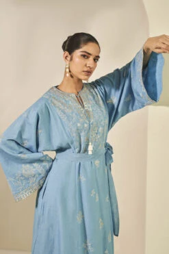 Armonia Kaftan - Blue -Anita Dongre S24A14K Blue 6