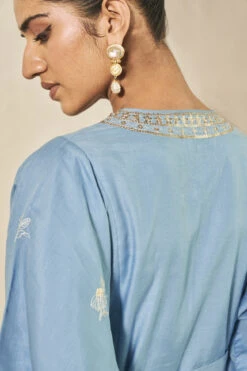 Armonia Kaftan - Blue -Anita Dongre S24A14K Blue 8