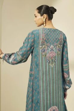 Navajo Kaftan - Teal 11 Navajo Kaftan - Teal -Anita Dongre S24AN9K Teal 5