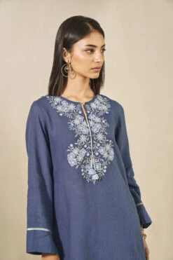 Hyacinth Kaftan - Blue -Anita Dongre S24GR291 Blue 4