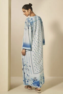 Mizani Kaftan - Blue 9 Mizani Kaftan - Blue -Anita Dongre S24SK3 BLUE 3