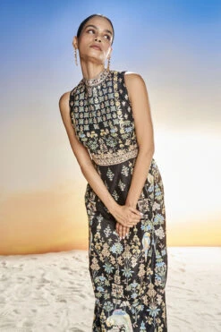 Laila Gown- Black 11 Laila Gown- Black -Anita Dongre SS19RR247A Black 4