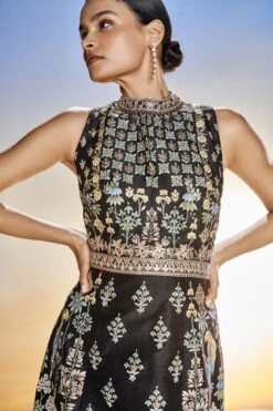 Laila Gown- Black 12 Laila Gown- Black -Anita Dongre SS19RR247A Black 5