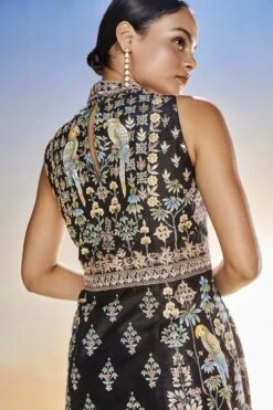 Laila Gown- Black 13 Laila Gown- Black -Anita Dongre SS19RR247A Black 6