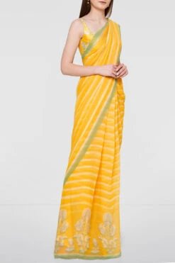Meera Saree-Yellow -Anita Dongre SS20KSM009 Yellow 3