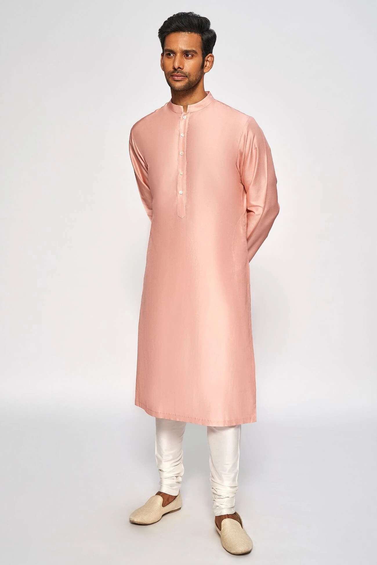 Ishir Kurta – Pink 3 Ishir Kurta – Pink