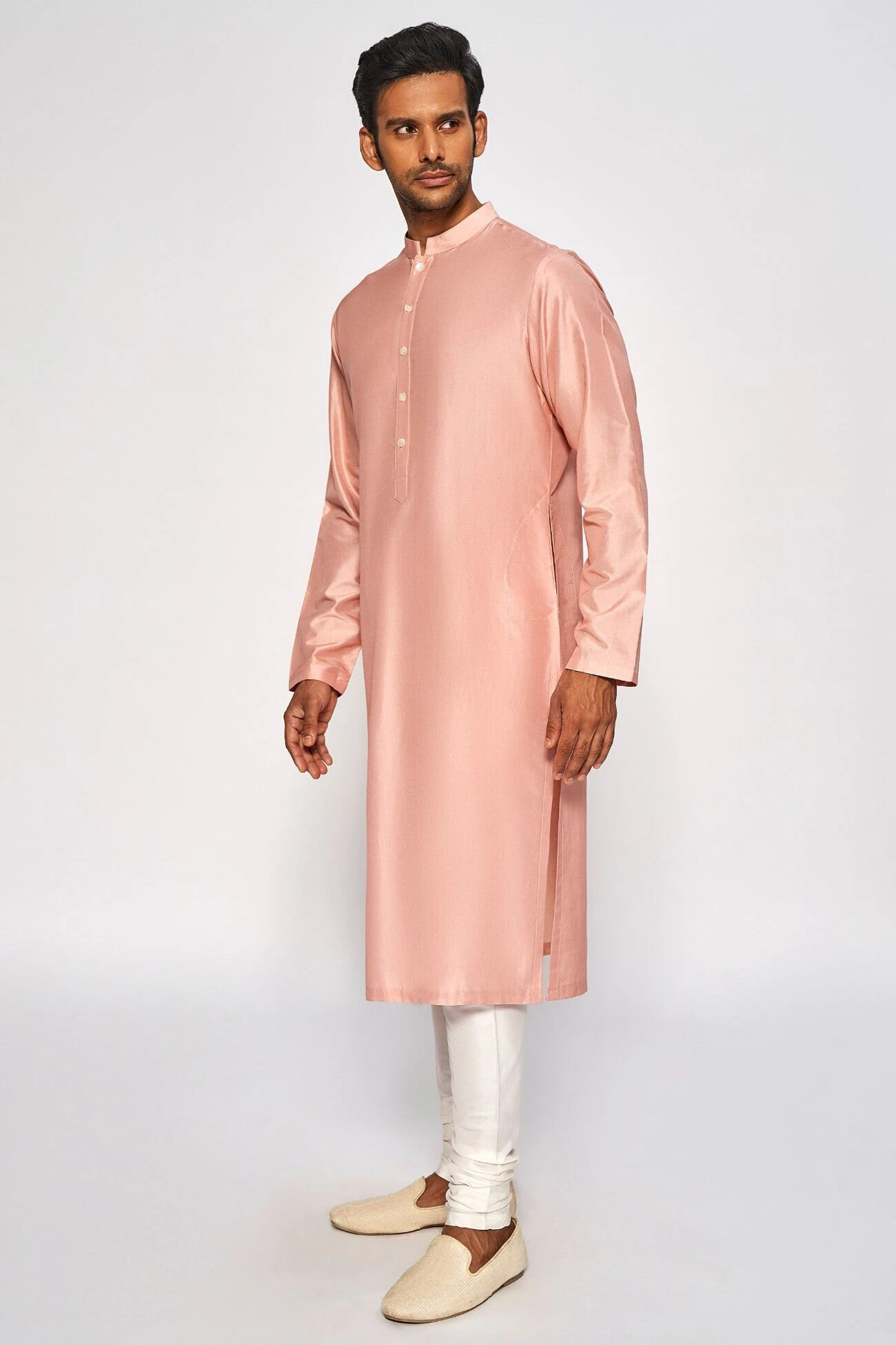 Ishir Kurta – Pink 4 Ishir Kurta – Pink - Image 2