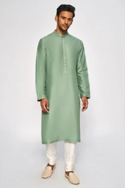 Ishir Kurta – Sage Green