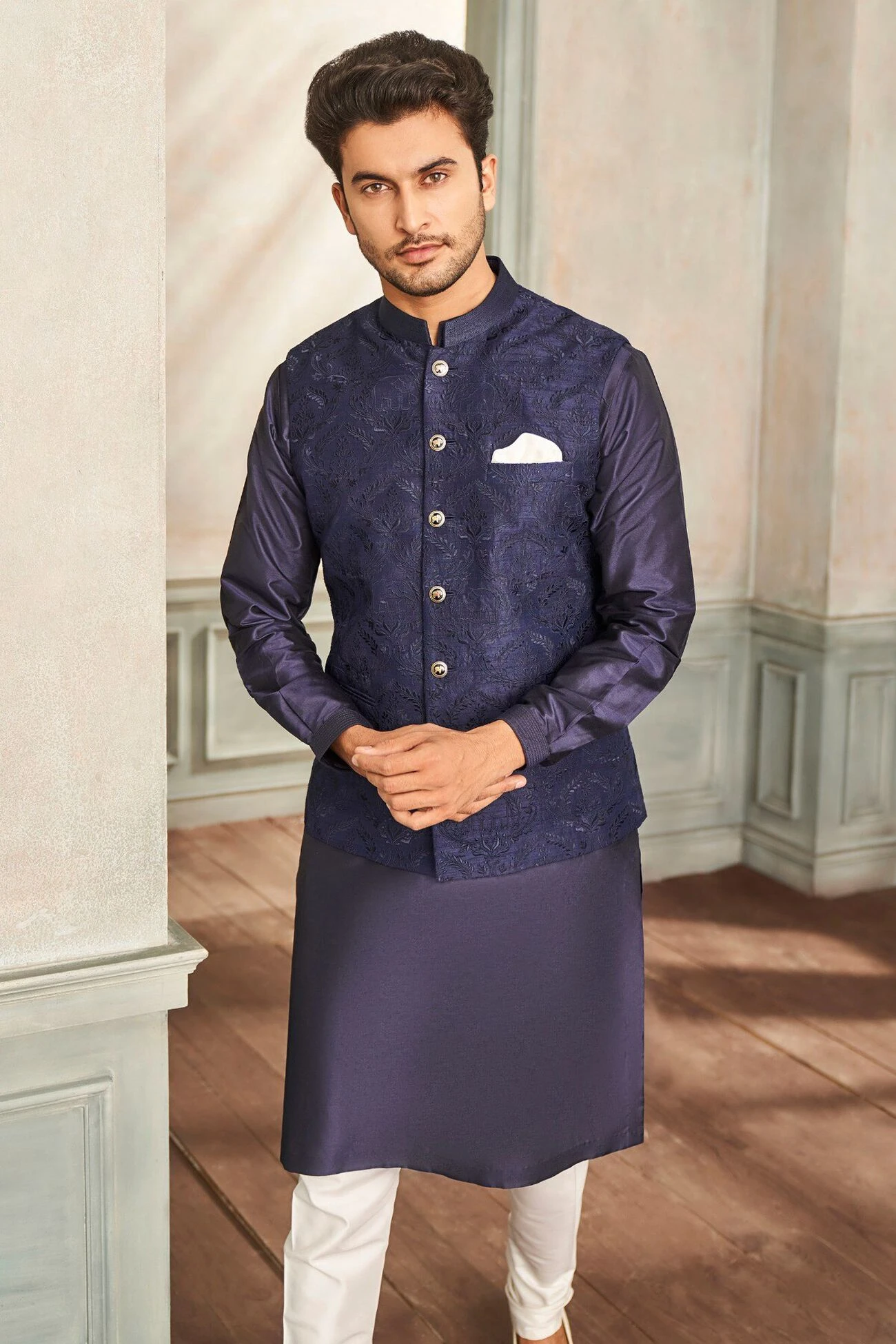 Pratham Bandi – Navy 6 Pratham Bandi – Navy - Image 4