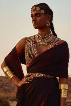 Deetya Choli - Black