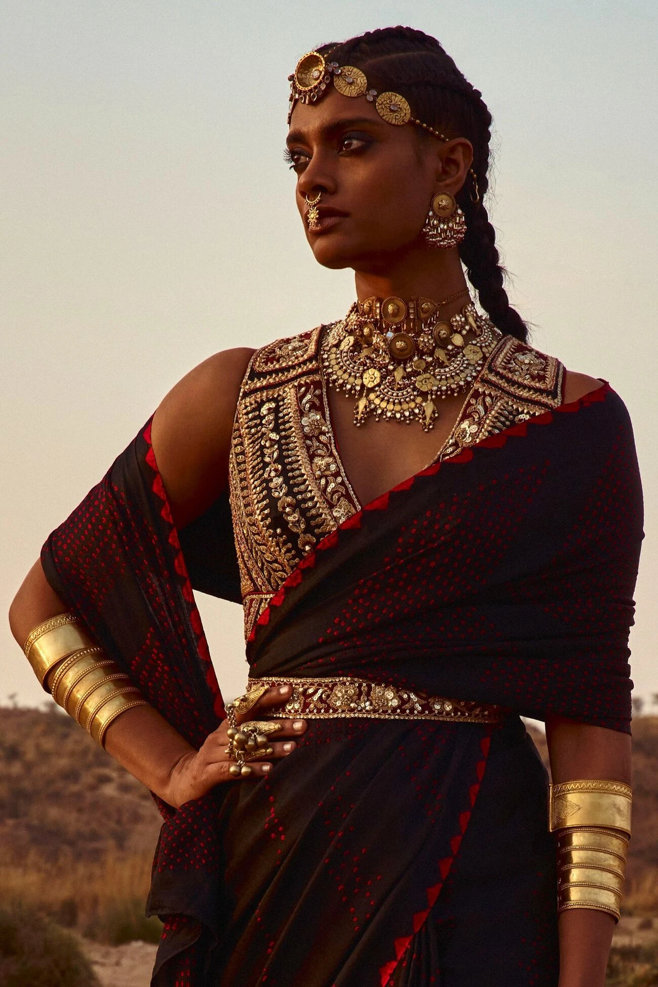 Deetya Choli - Black 3 Deetya Choli - Black