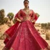Bhuvi Bandhani Lehenga Set – Red -Anita Dongre ad f21p79 lcd red 1