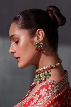 Ela Lehenga Set - Red -Anita Dongre ad f21r5 red 4