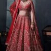 Ela Lehenga Set - Red -Anita Dongre ad f21r5lcd red