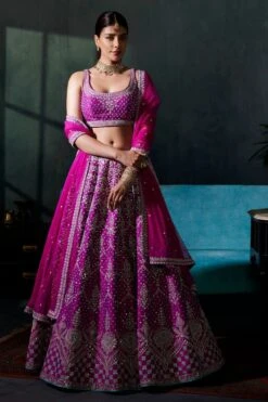 Gayatri Lehenga Set – Vivid Violet